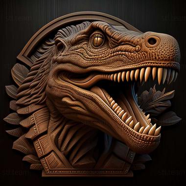3D модель Вальдозавр (STL)